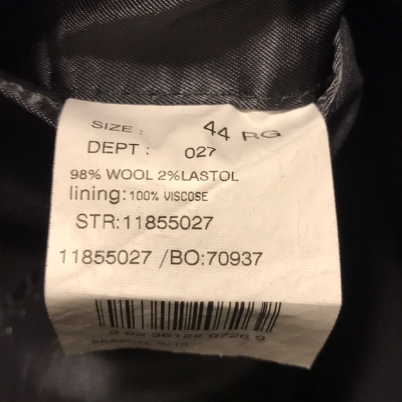 Brooks Brothers Charcoal Grey suit - Picture 2 of 5